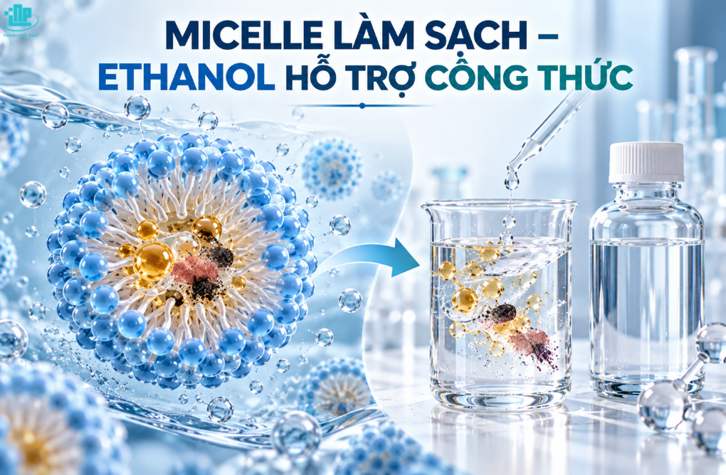 Nước Tẩy Trang Có Cồn Và Không Cồn: Khác Nhau Ở Điểm Nào? 1 Chất hoạt động bề mặt và micelle