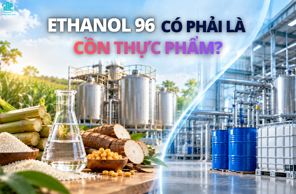 Ethanol 96 có phải Cồn Thực Phẩm? Tiêu chuẩn và cách nhận biết 2 Ethanol 96 có phải là Cồn Thực Phẩm không
