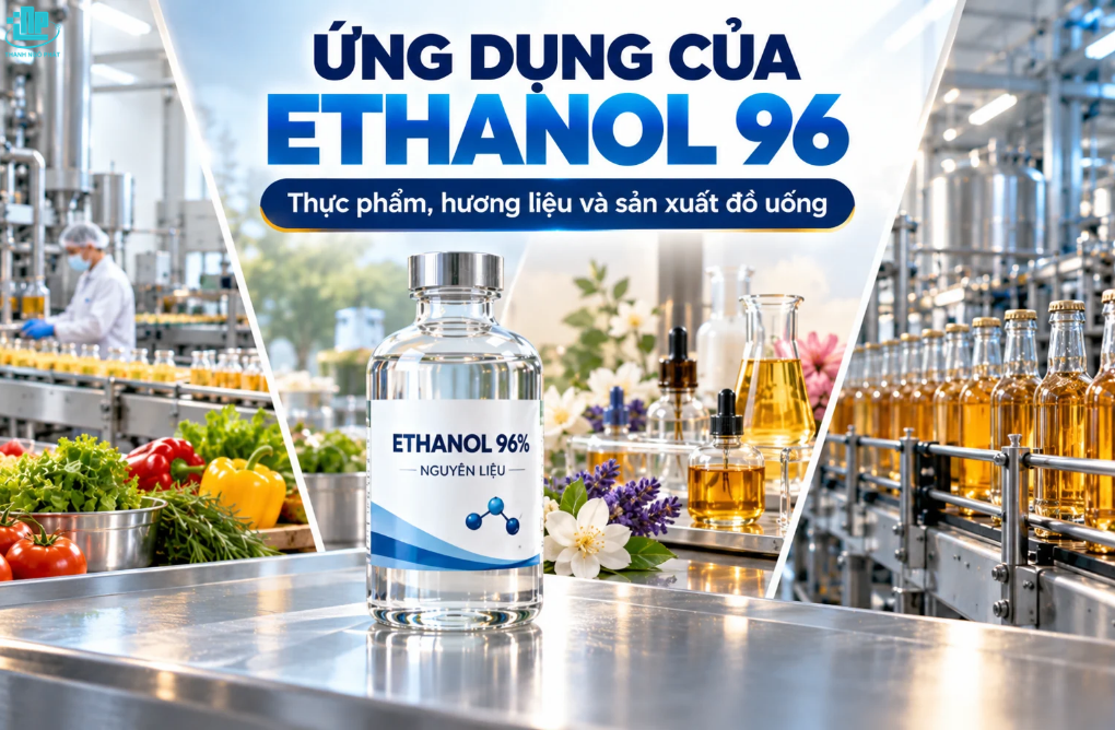 Ethanol 96 có phải Cồn Thực Phẩm? Tiêu chuẩn và cách nhận biết 4 Ethanol 96 được ứng dụng trong thực phẩm