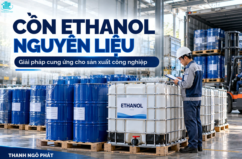 Thanh Ngô Phát cung ứng Cồn Ethanol