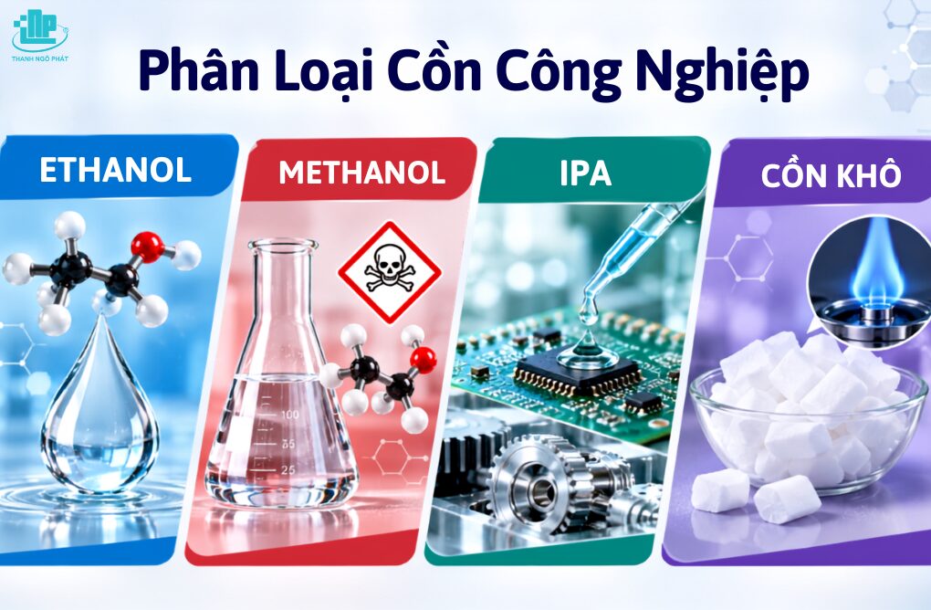 Các Loại Cồn Công Nghiệp Phổ Biến