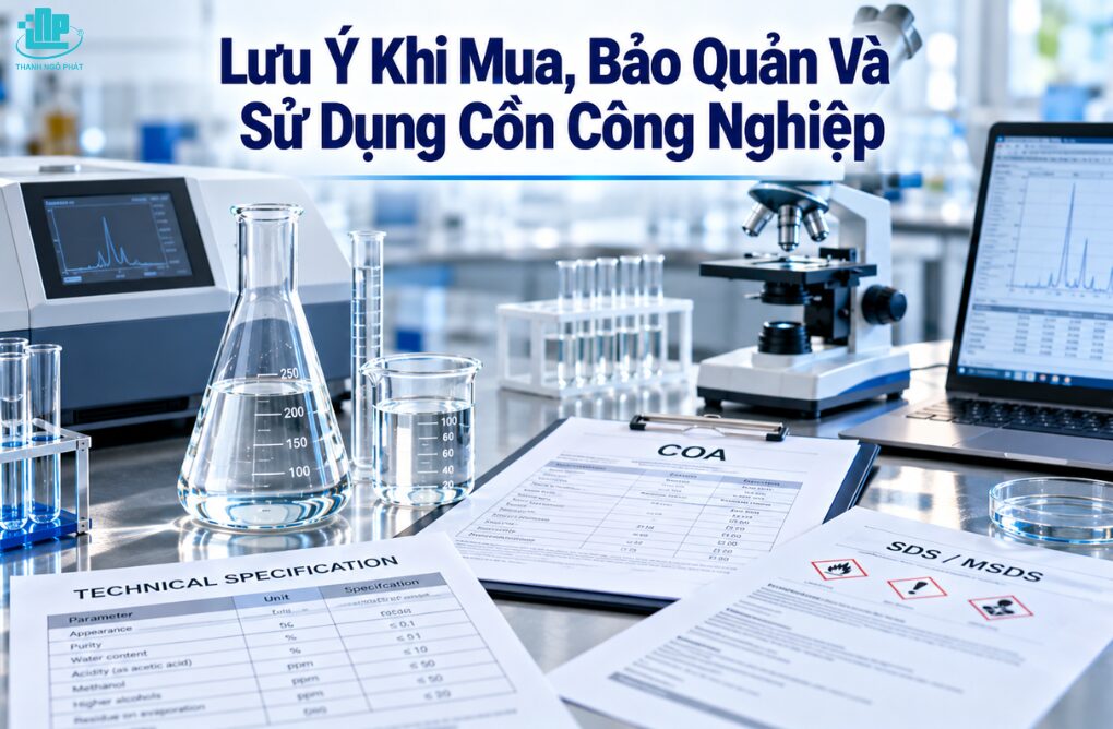 Lưu Ý Khi Mua Và Sử Dụng Cồn Công Nghiệp