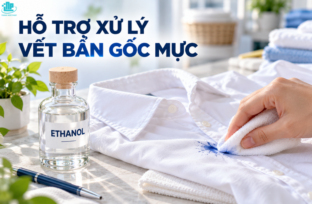 Ứng Dụng Của Ethanol Trong Ngành Giặt Là: Công Dụng Và Lưu Ý 3 Ứng dụng của ethanol trong xử lý vết bẩn