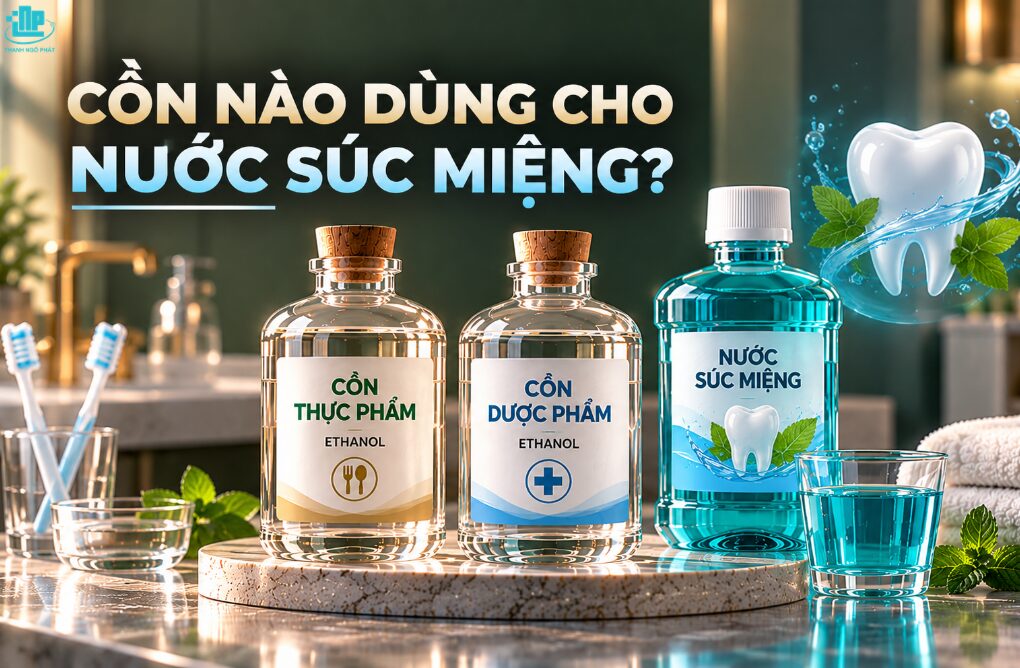 Cồn dùng cho nước súc miệng