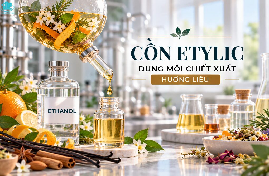 Ứng dụng của Cồn Etylic trong ngành thực phẩm và đồ uống 2 Cồn Etylic là dung môi chiết xuất hương liệu