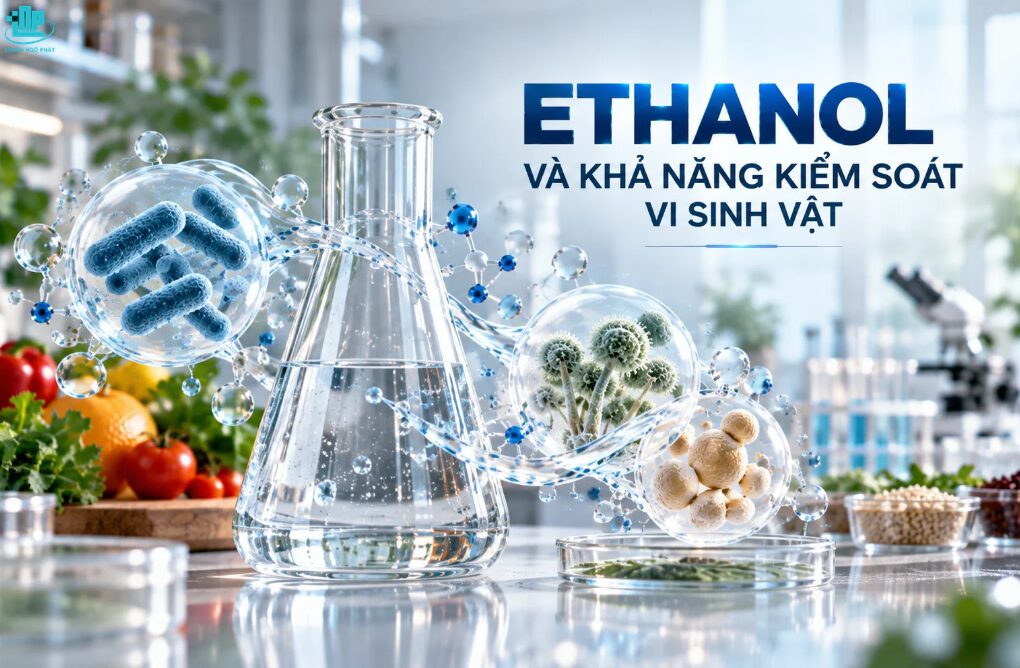 Ứng dụng của Cồn Etylic trong ngành thực phẩm và đồ uống 3 Khả năng kiểm soát vi sinh vật của Ethanol