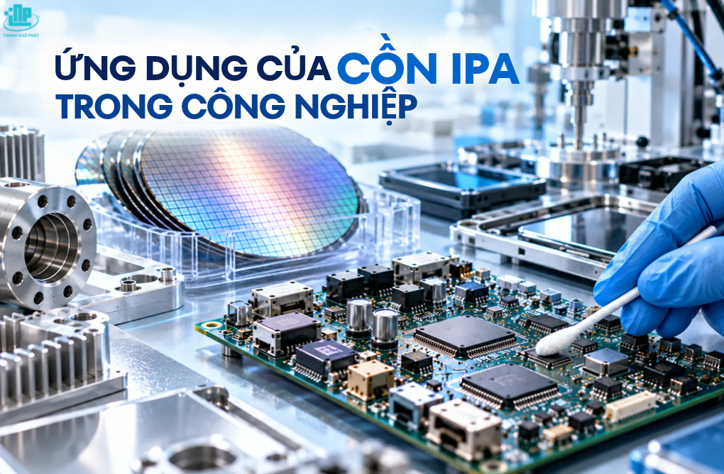Cồn IPA và Ethanol khác nhau như thế nào? So sánh đặc tính và ứng dụng 3 Ứng dụng của Cồn IPA