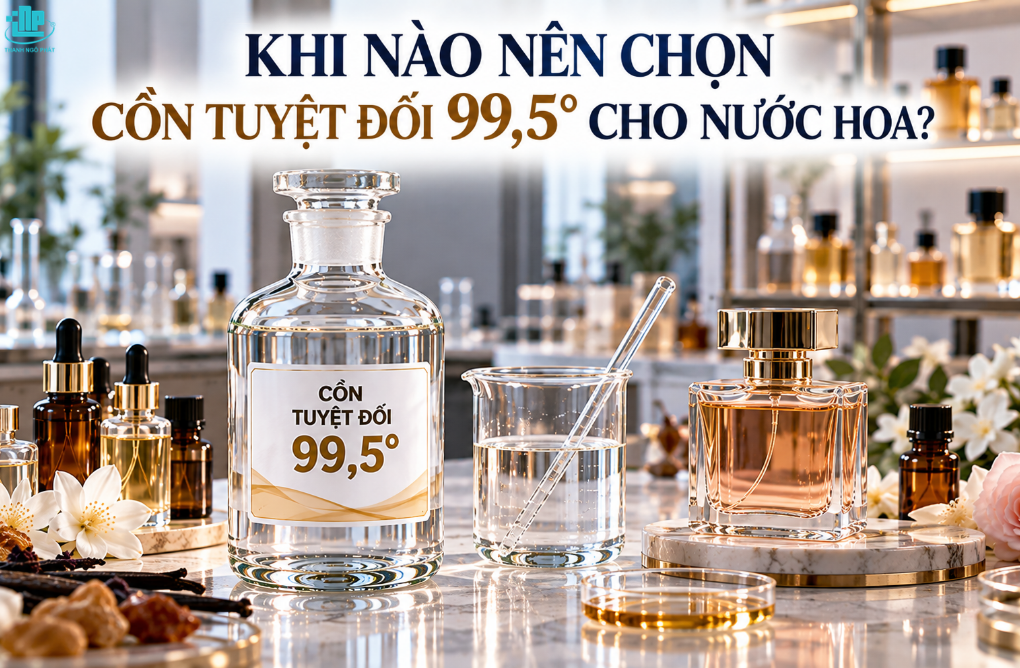 Cồn Tuyệt Đối 99,5 độ cho nước hoa