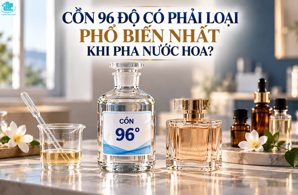 Cồn Ethanol 96 - Cồn pha nước hoa