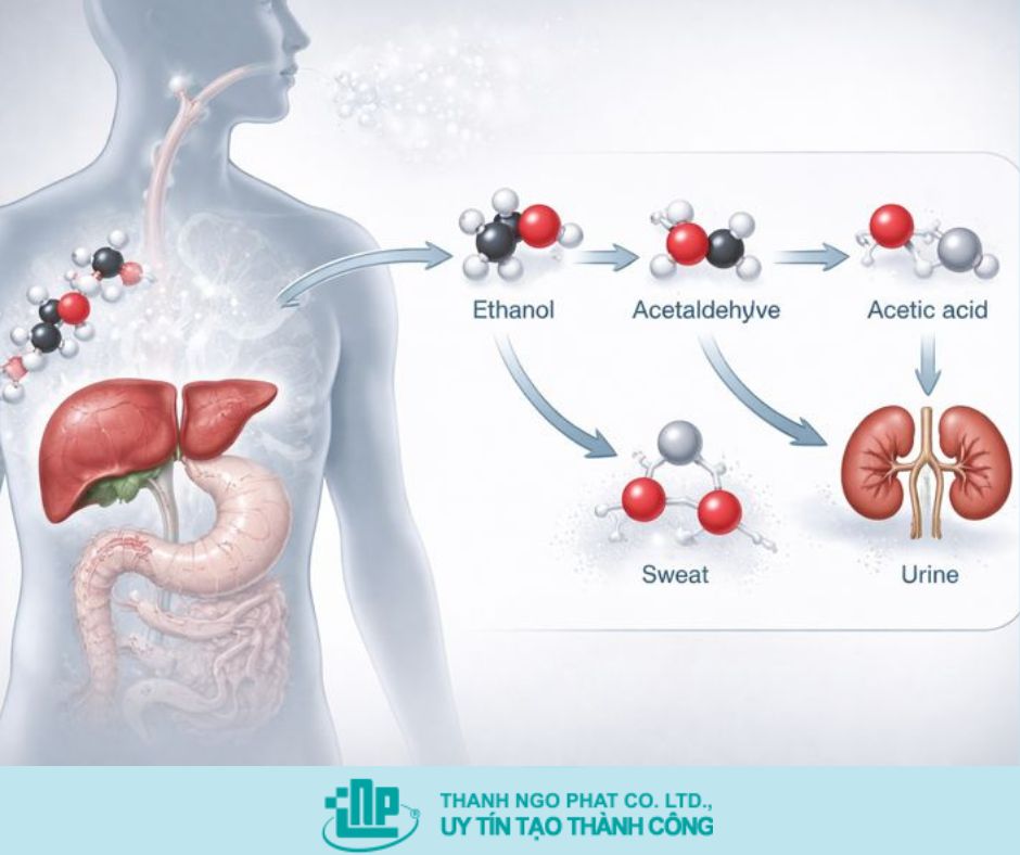 Cồn Ethanol bay hơi nhanh