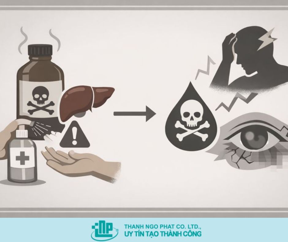 HƯỚNG DẪN PHÂN BIỆT NHÃN CÁC LOẠI CỒN ĐỂ TRÁNH NHẦM LẪN NGUY HIỂM 2 Phân biệt nhãn các loại cồn