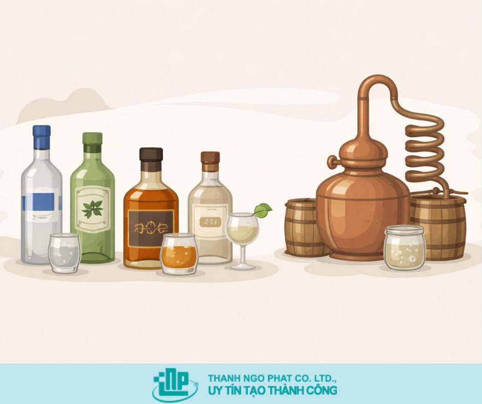 Ethanol Trong Ngành Sản Xuất Đồ Uống Và Những Tiêu Chuẩn Cần Biết 2 Ethanol trong ngành sản xuất đồ uống