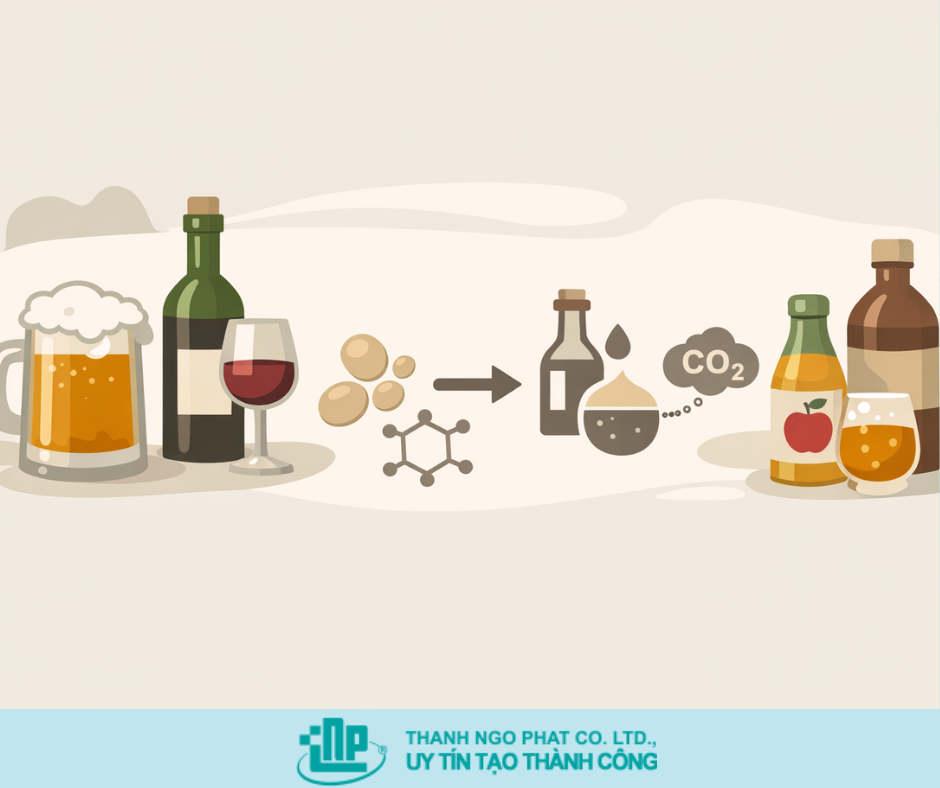 Ethanol Trong Ngành Sản Xuất Đồ Uống Và Những Tiêu Chuẩn Cần Biết 1 Ethanol trong ngành sản xuất đồ uống