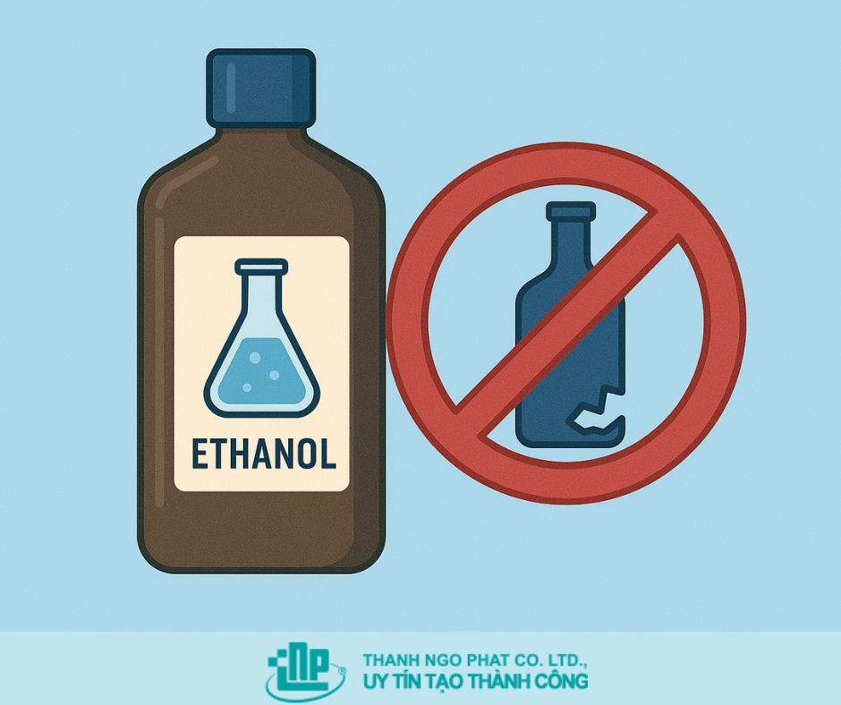 ethanol trong dầu gội