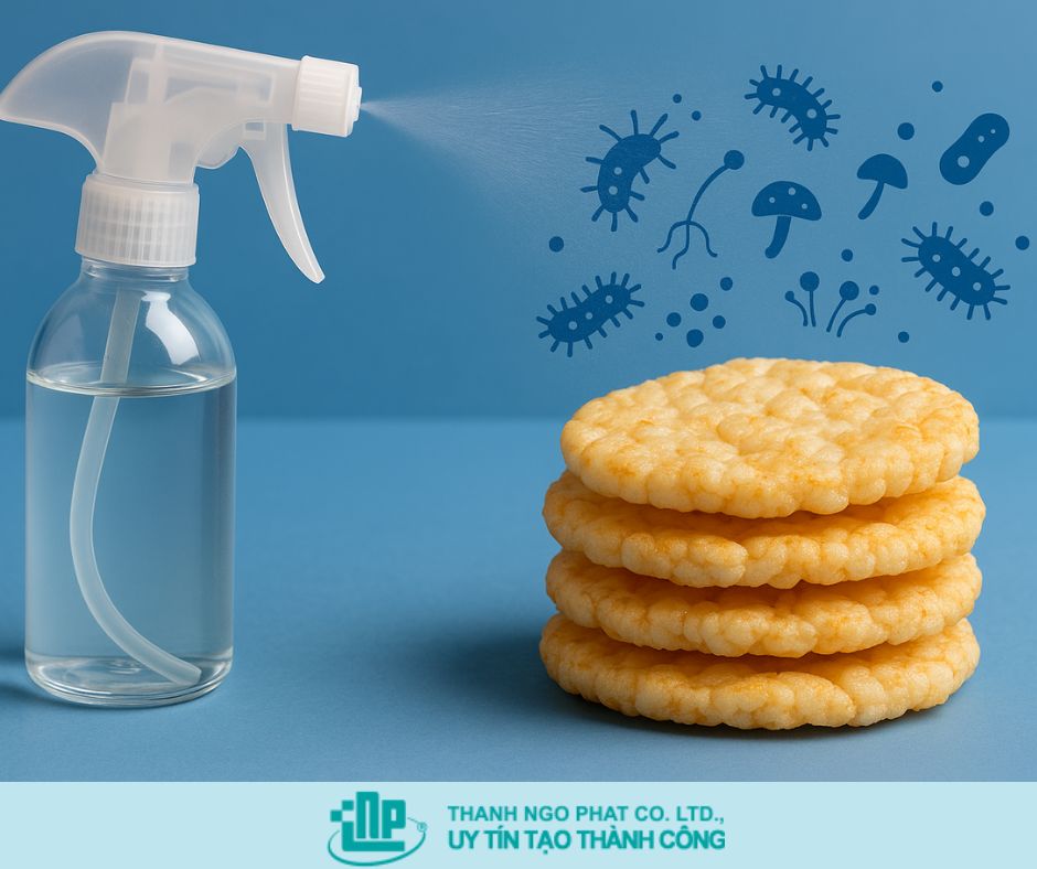 ethanol trong sản xuất bánh gạo