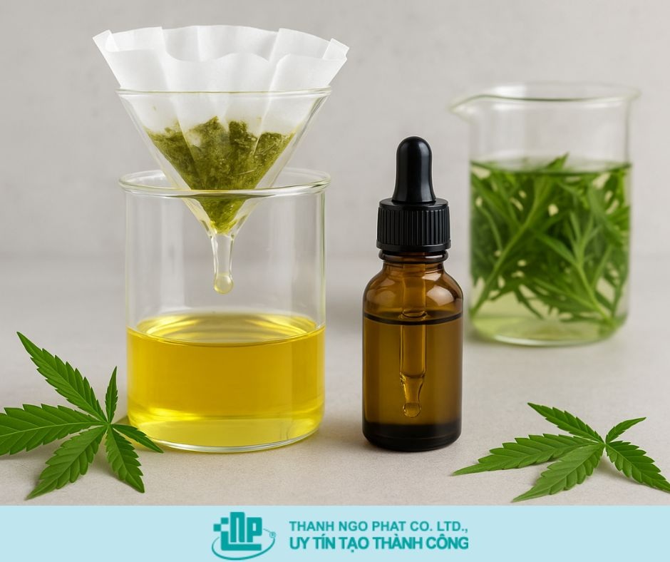 QUY TRÌNH CHIẾT XUẤT TINH DẦU BẰNG ETHANOL 3 chiết xuất tinh dầu bằng ethanol