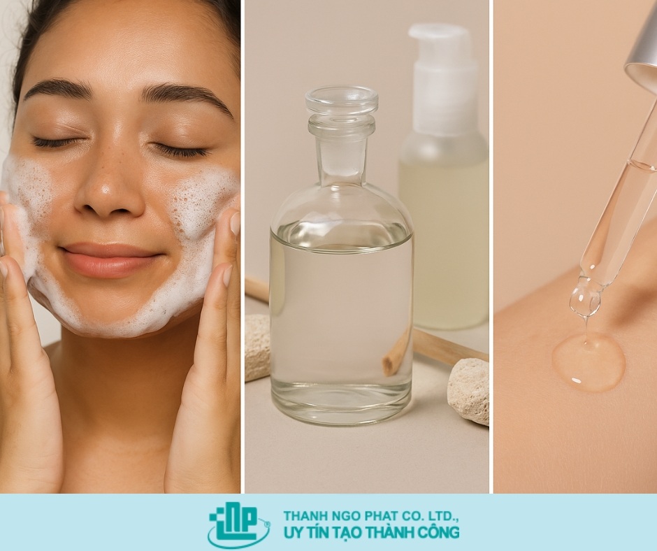 lợi ích của ethanol trong mỹ phẩm
