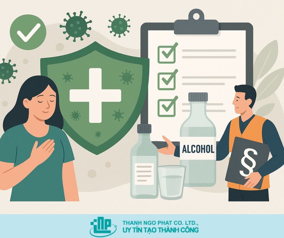 Lợi ích khi tuân thủ tiêu chuẩn Cồn thực phẩm 