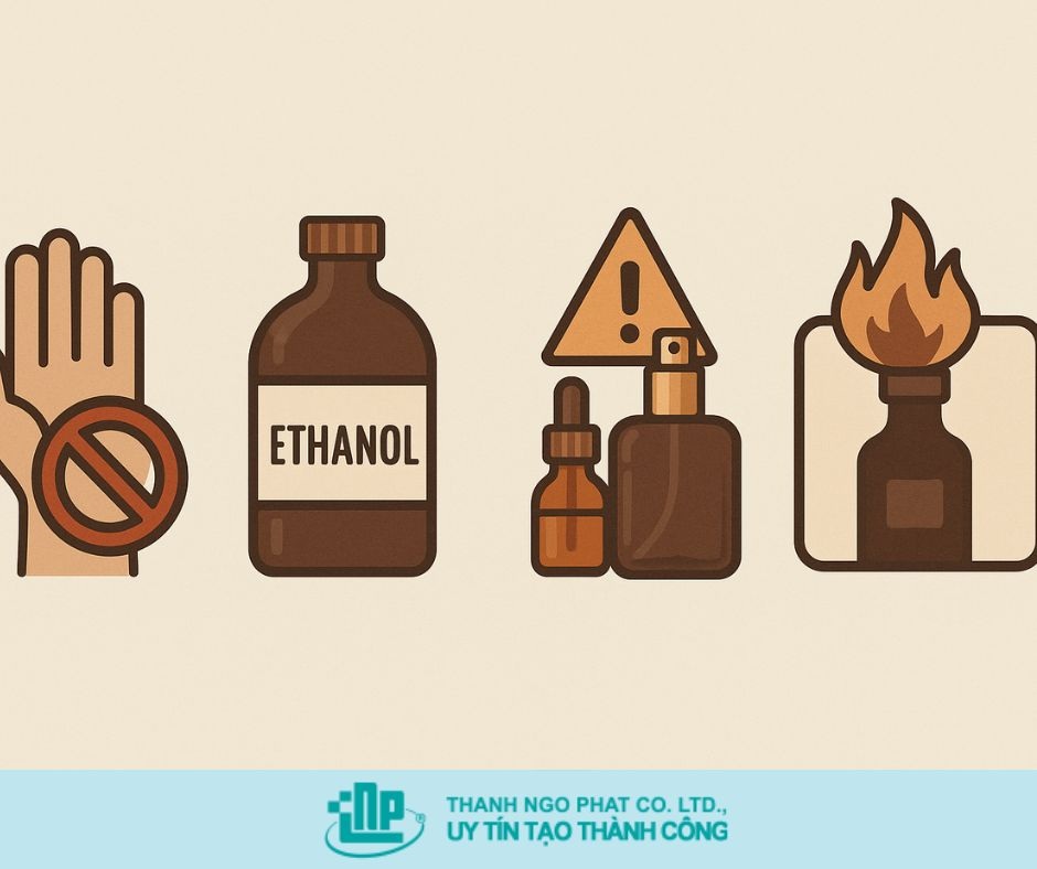 sản xuất nước hoa từ ethanol