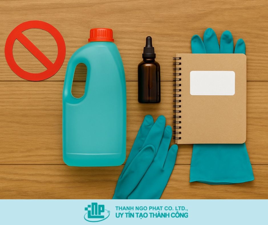 sản xuất nước lau sàn từ Ethanol 