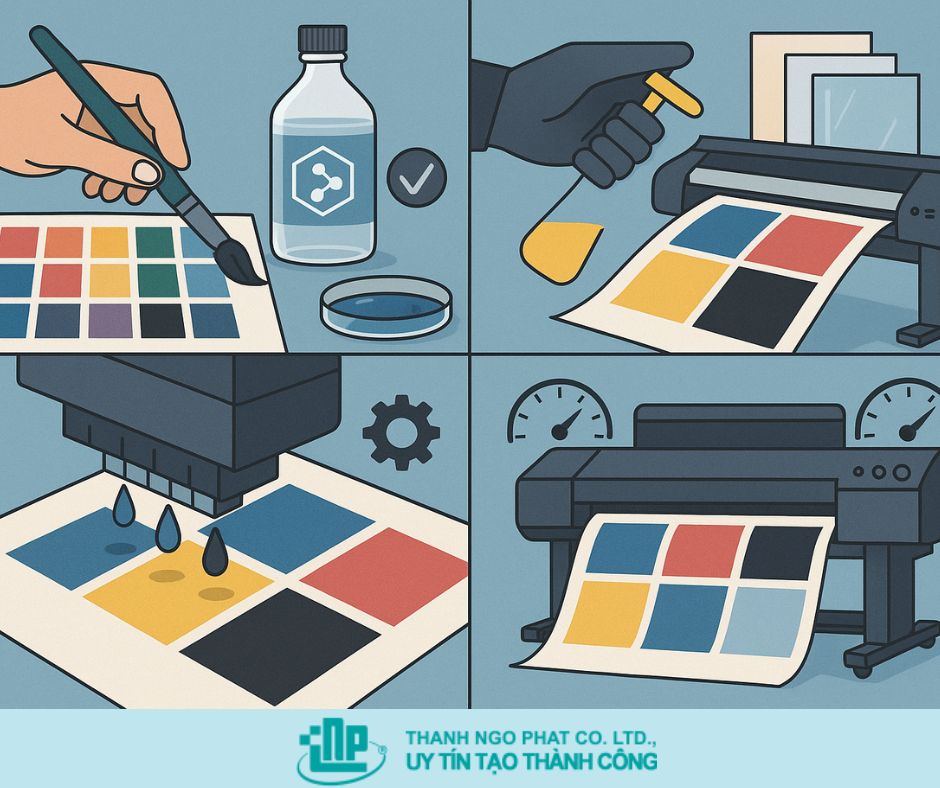 lý do ethanol tuyệt đối được sử dụng trong mực in công nghiệp