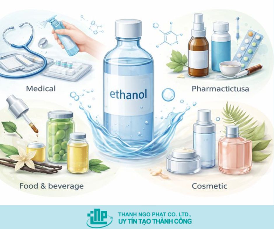 cồn ethanol bay hơi nhanh