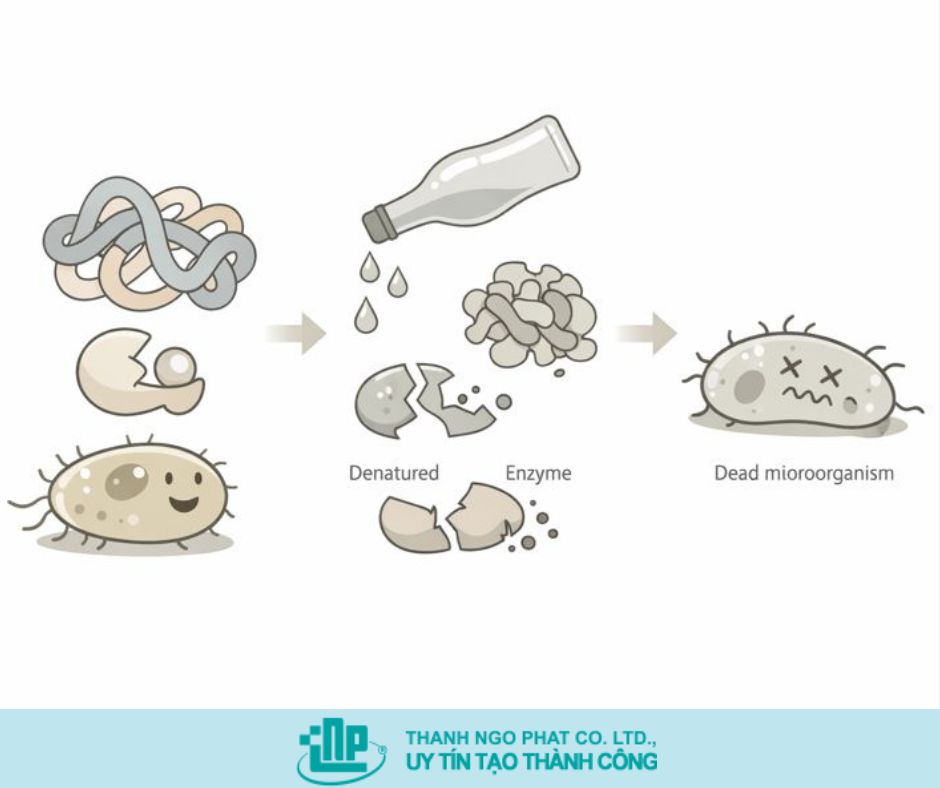 Ethanol kiểm soát vi sinh