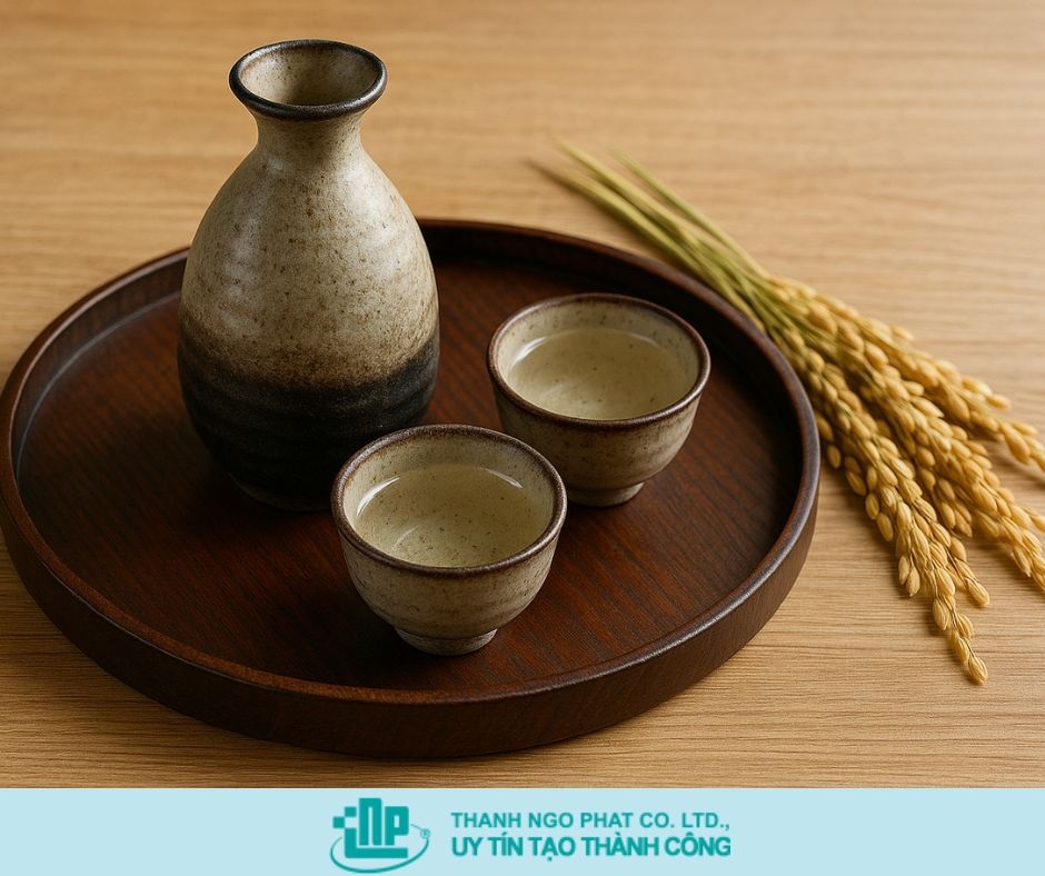 Cồn thực phẩm trong sản xuất rượu sake