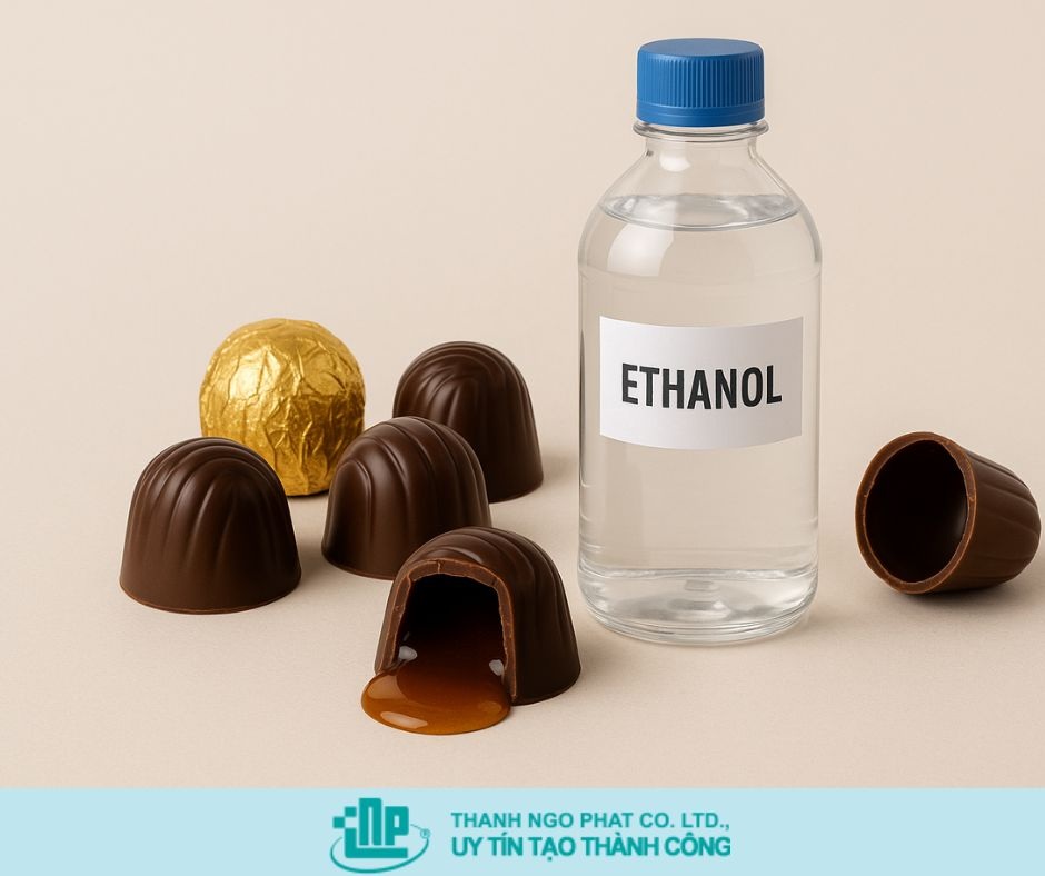 ethanol trong sản xuất bánh kẹo