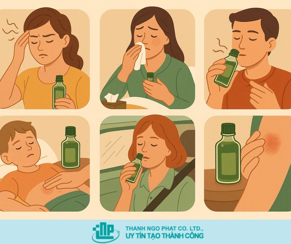 sản xuất dầu gió từ ethanol 