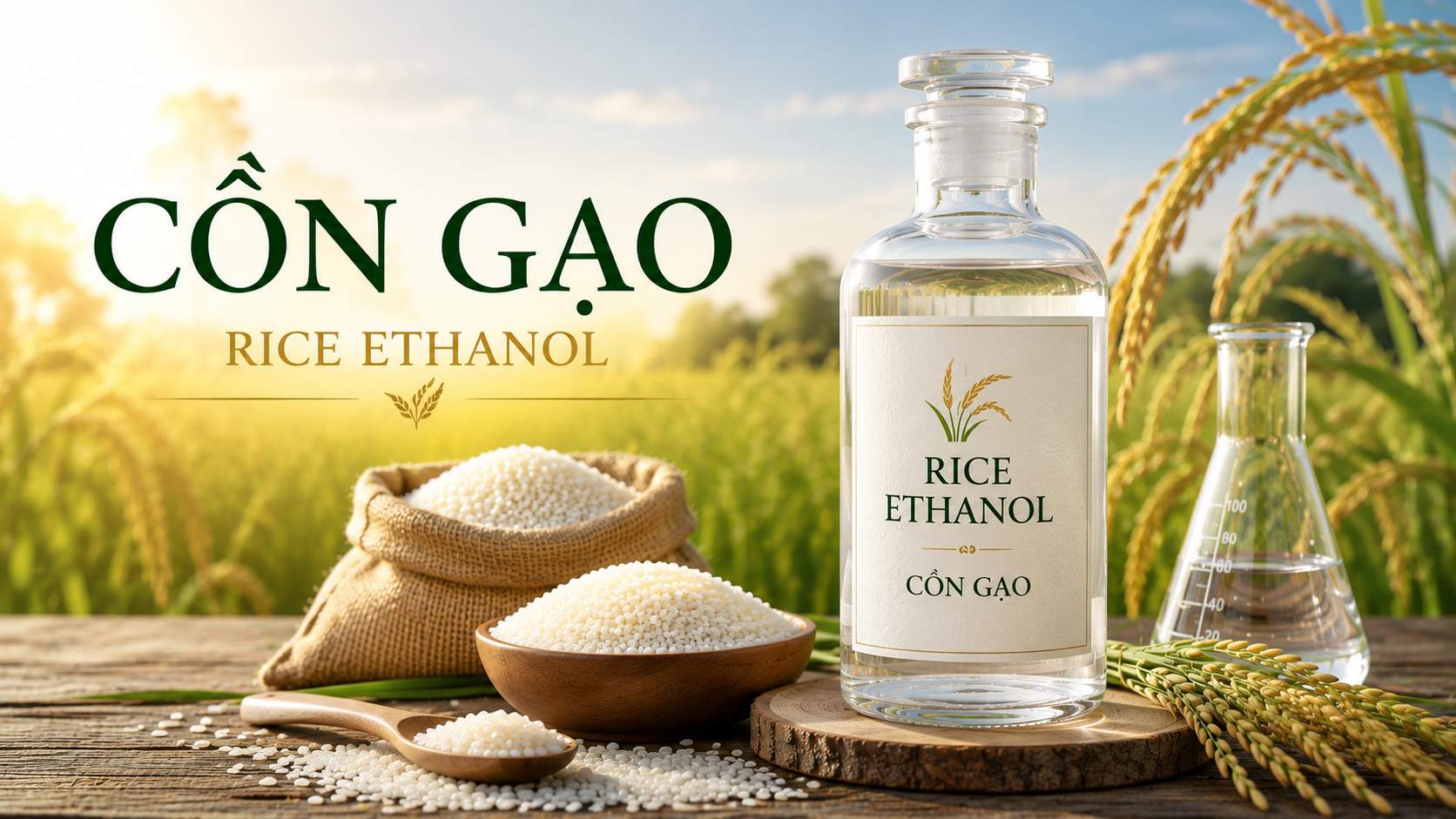 Cồn gạo Thanh Ngô Phát