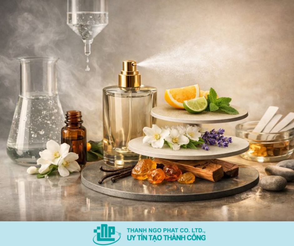 cồn trong nước hoa