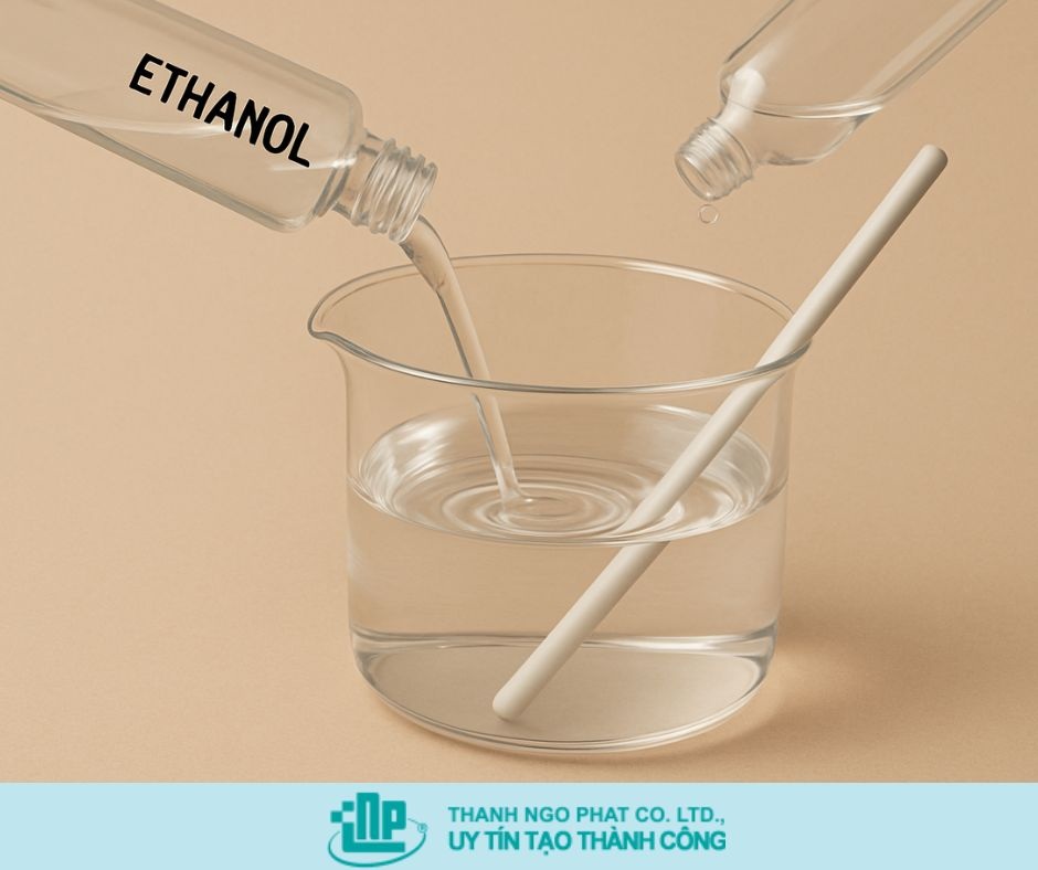 ethanol làm dung môi cho mực và sơn