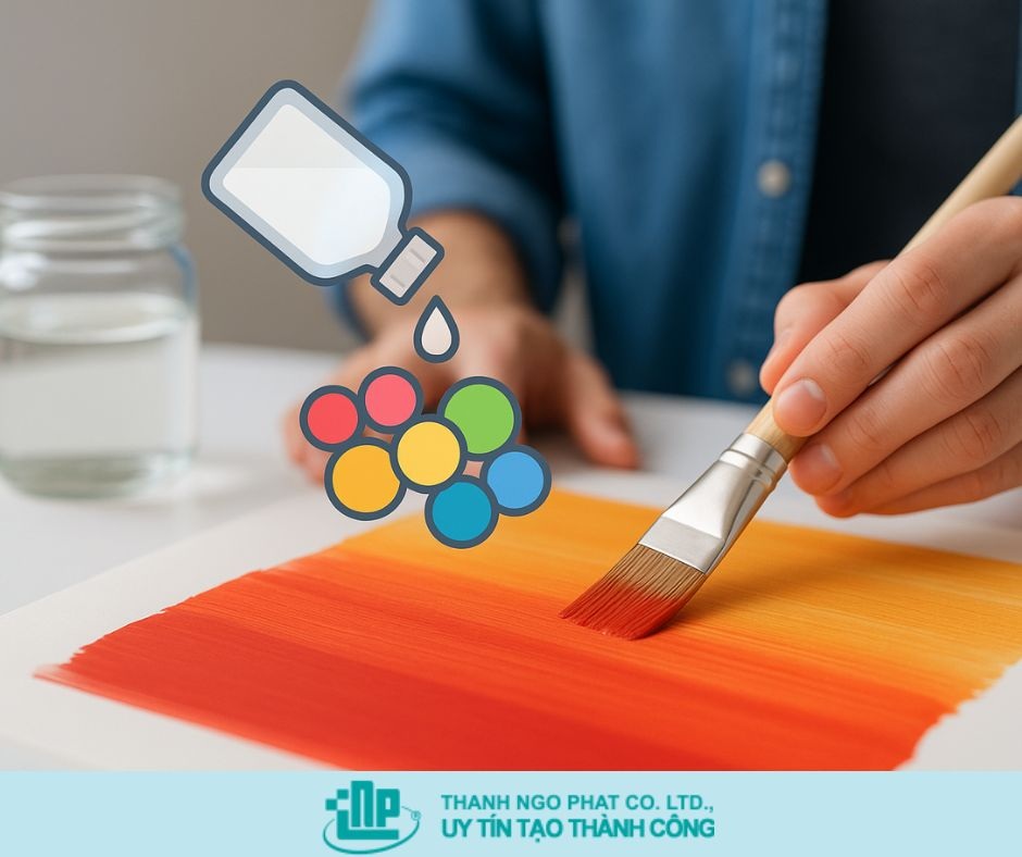 ethanol làm dung môi cho mực và sơn