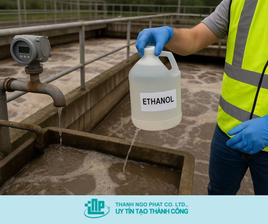Kiểm Soát Liều Lượng Và Lưu Lượng Châm ethanol công nghiệp