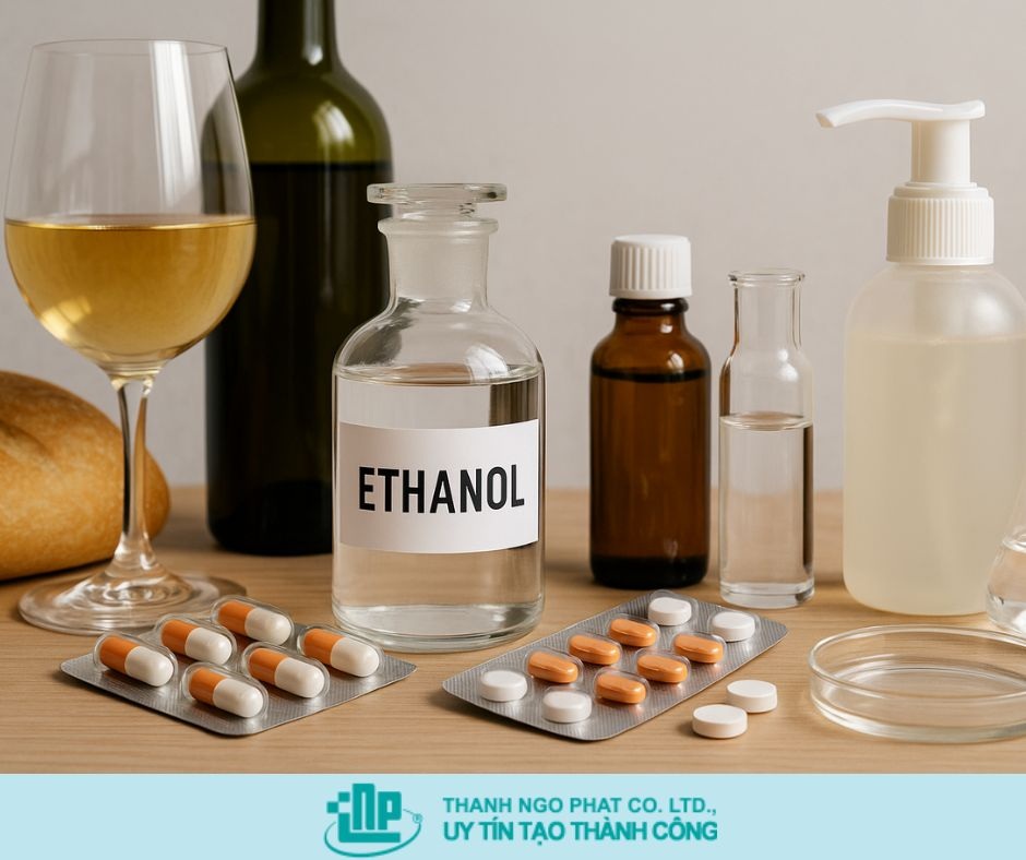 CÁC YẾU TỐ ẢNH HƯỞNG ĐẾN HIỆU SUẤT LÊN MEN ETHANOL 3 lên men ethanol