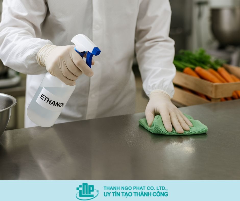 ethanol trong thực phẩm hữu cơ 