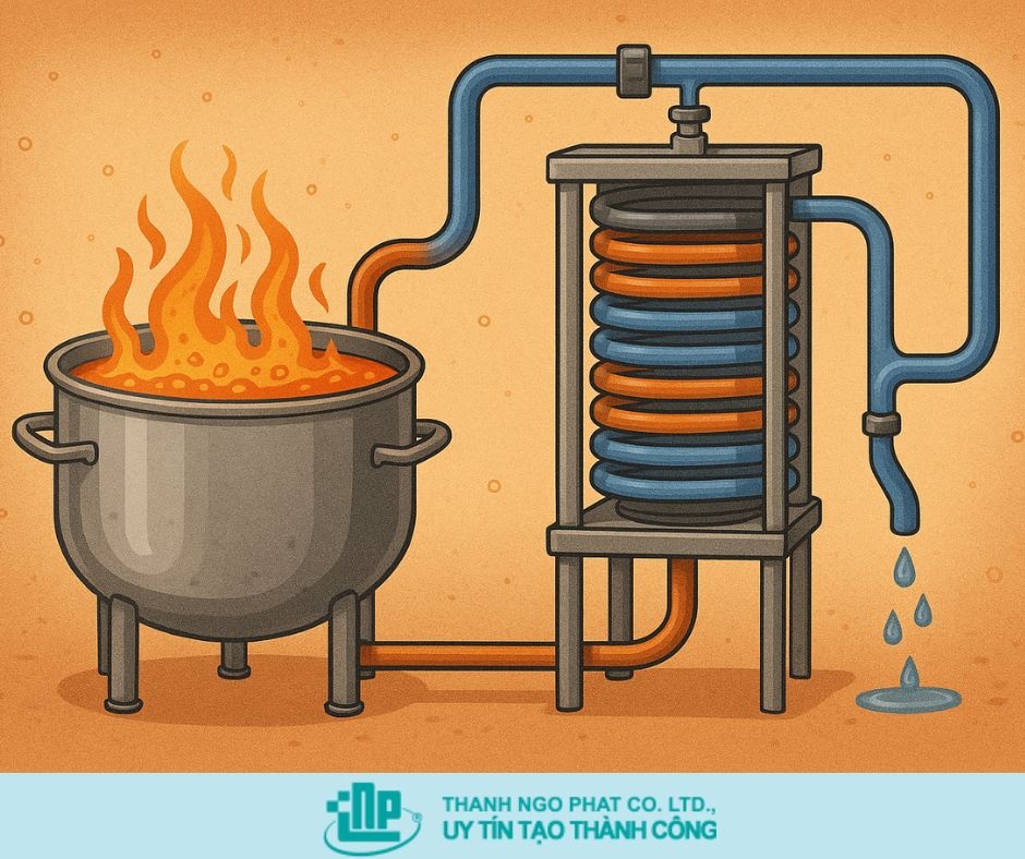 cồn làm lạnh trong bia 