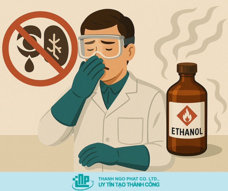 CÔNG DỤNG CỦA ETHANOL TRONG THÍ NGHIỆM SINH HỌC VÀ HÓA HỌC 5 ethanol trong thí nghiệm
