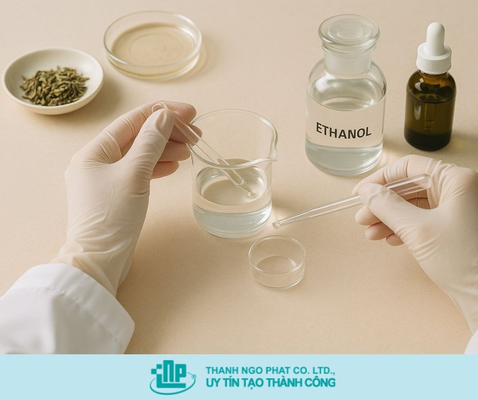 Ethanol trong ngành hóa mỹ phẩm