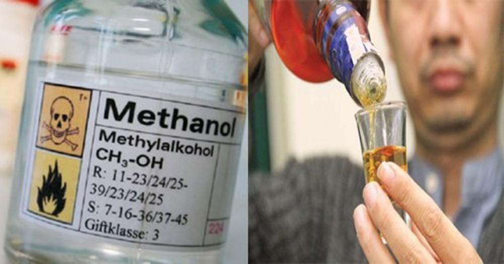 Ngộ độc rượu rởm chứa methanol - Ngộ độc cồn