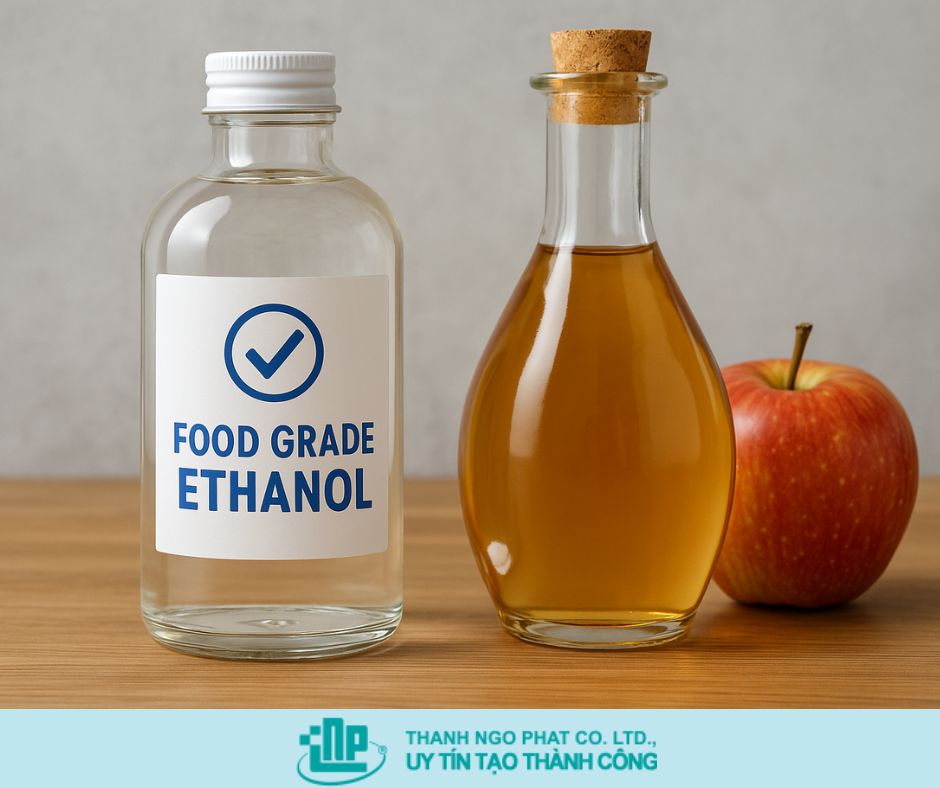 ethanol trong sản xuất giấm