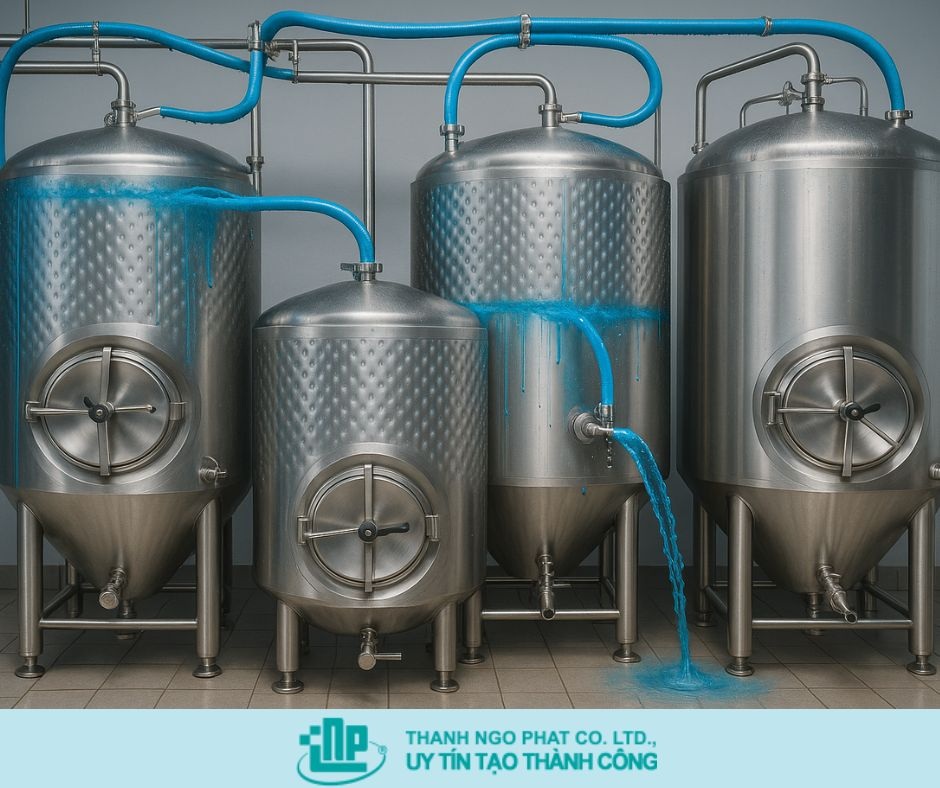 cồn làm lạnh trong bia 