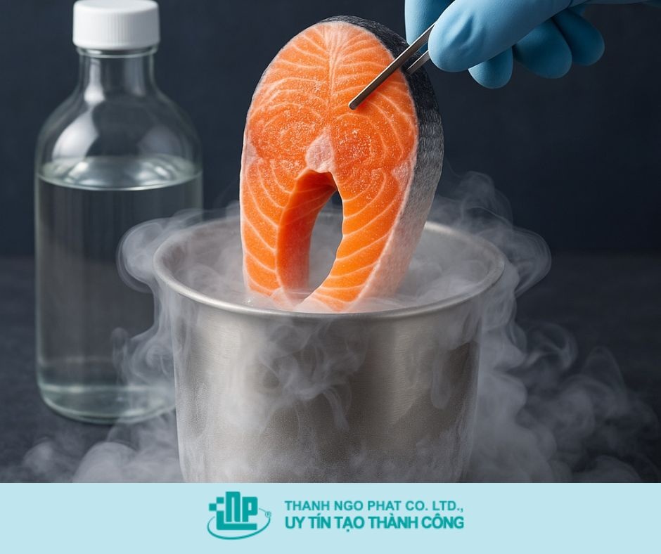 CẤP ĐÔNG BẰNG CỒN LÀ GÌ? ỨNG DỤNG TRONG THỰC PHẨM VÀ KHOA HỌC 2 Cấp đông bằng cồn