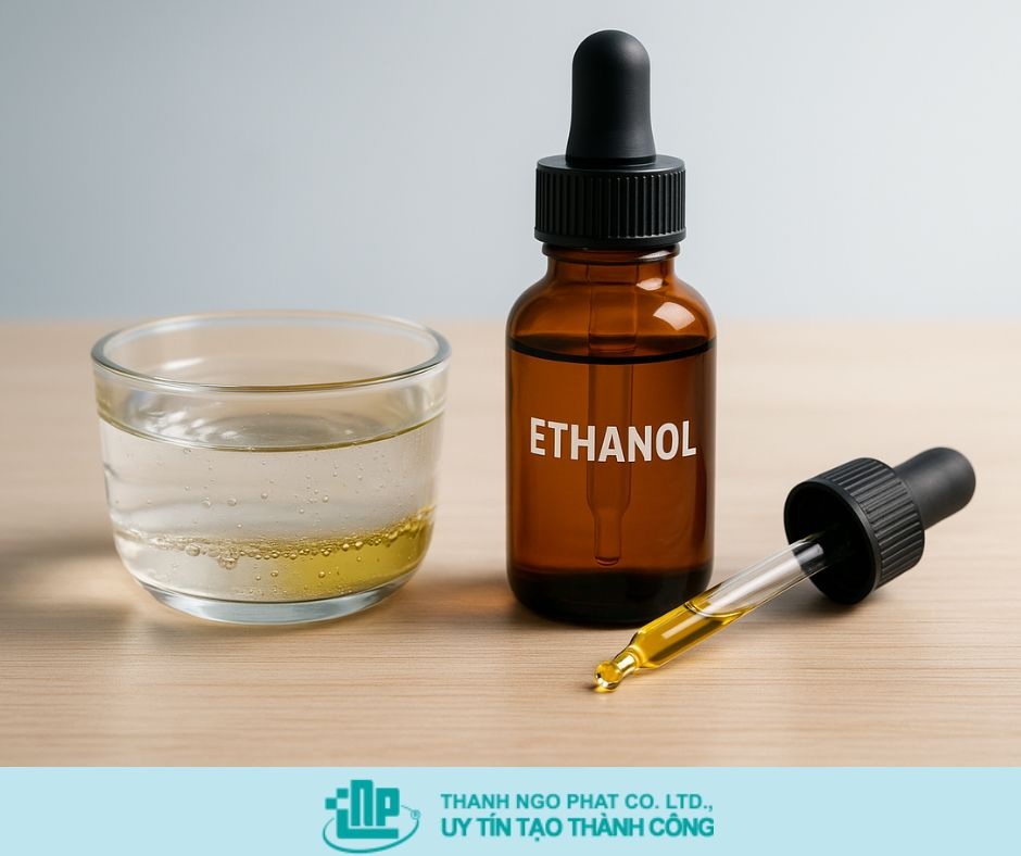 VÌ SAO CẦN DÙNG ETHANOL TINH KHIẾT ĐỂ SẢN XUẤT SYRUP VÀ ESSENCE? 3 ethanol tinh khiết